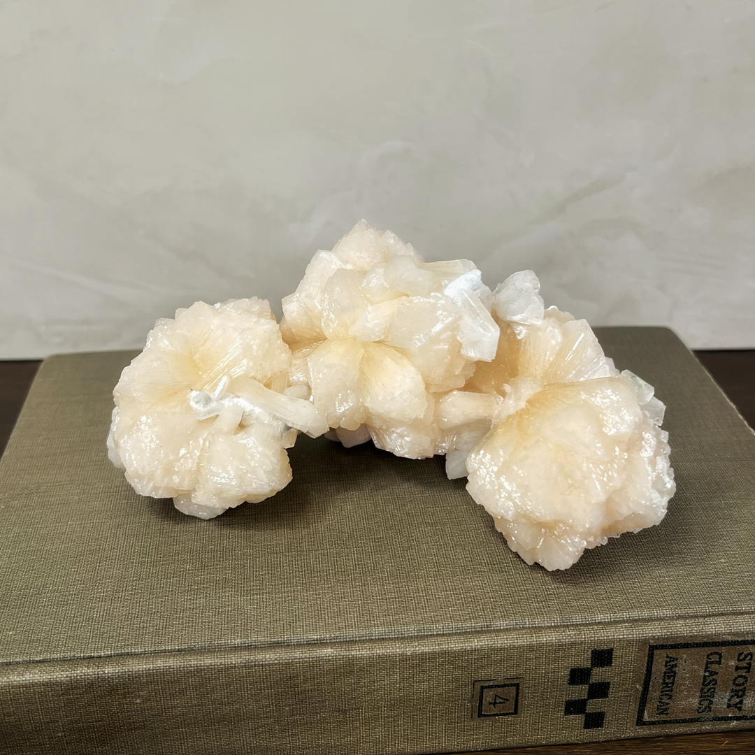 Stilbite Cluster - Medium