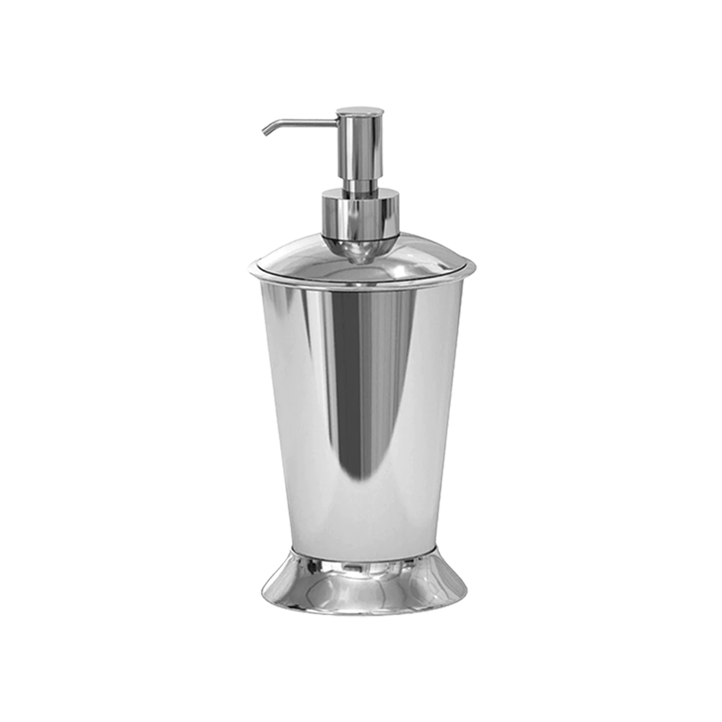 Cerise Polished Stainless Steel Soap Pump