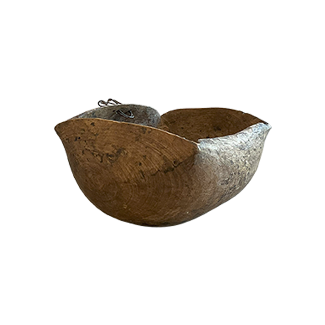 Vintage Wood Bowl