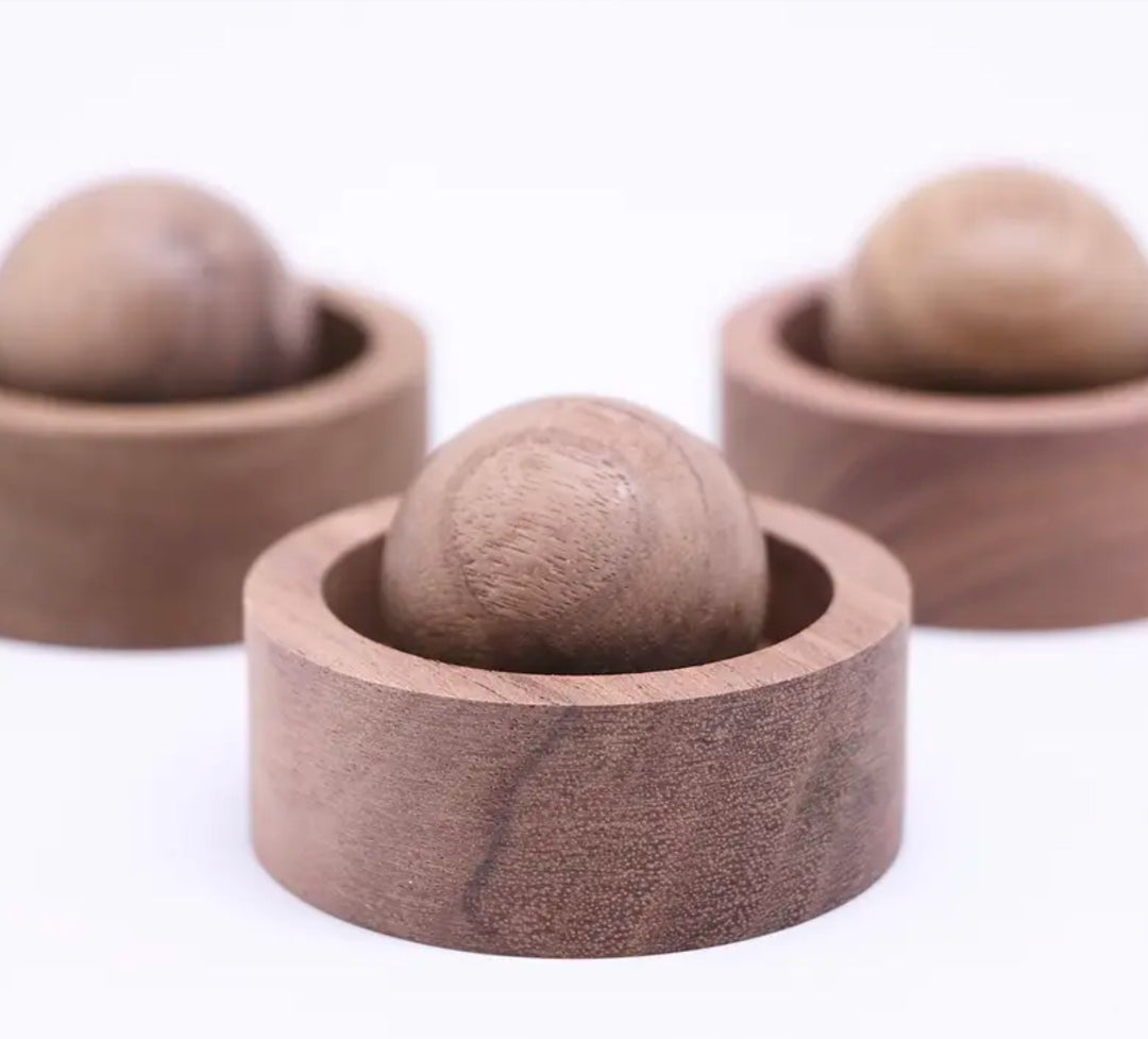 Walnut Wood Sphere Passive Diffuser