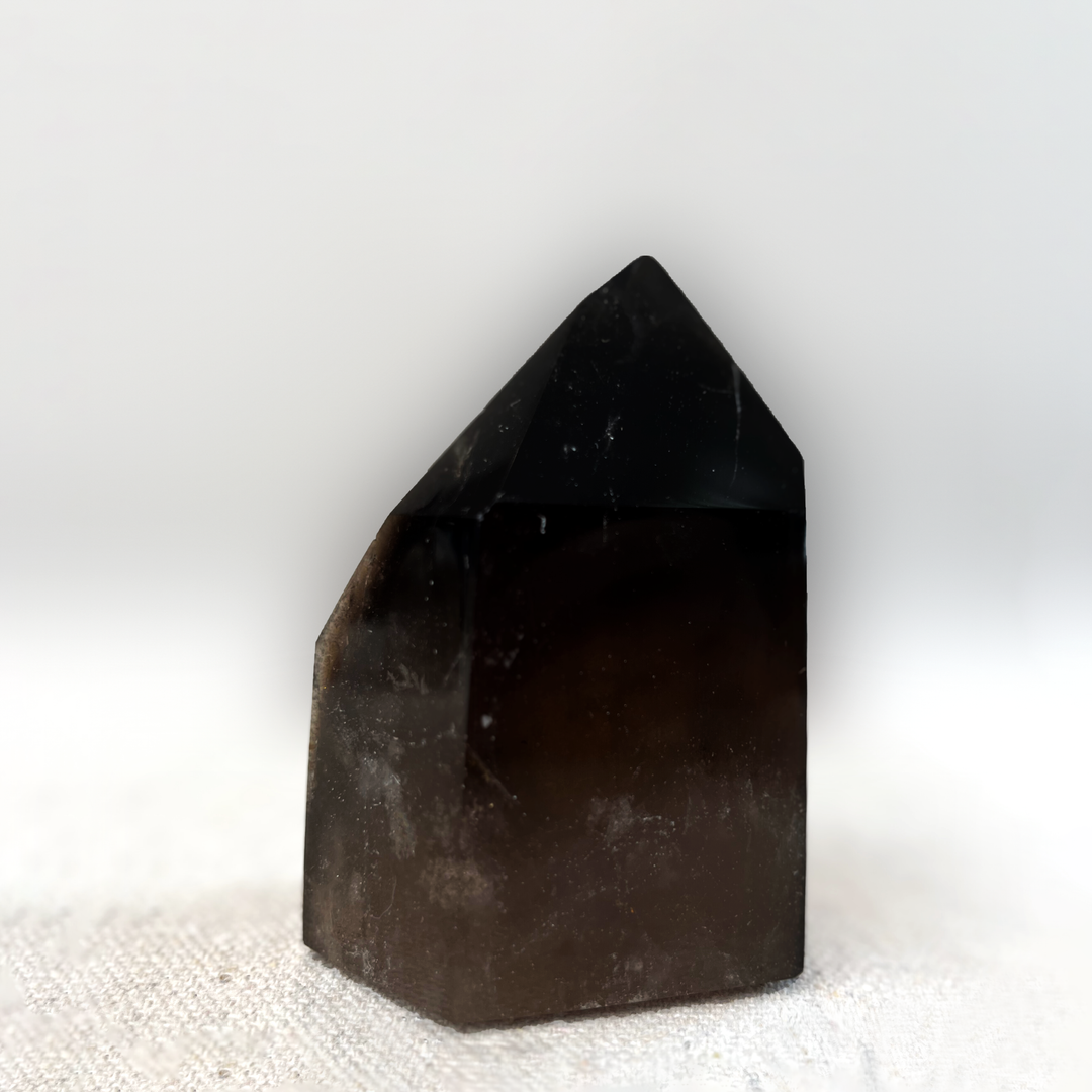 Smoky Quartz Isis Face Crystal