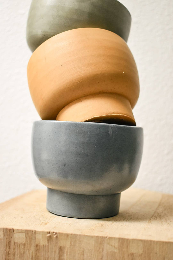 Succulent Planter: Washed Olive