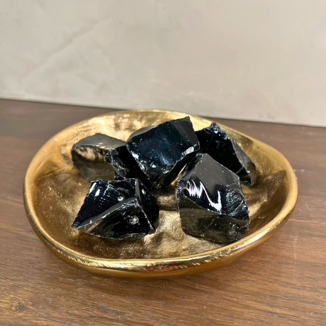 Black Obsidian Chunks