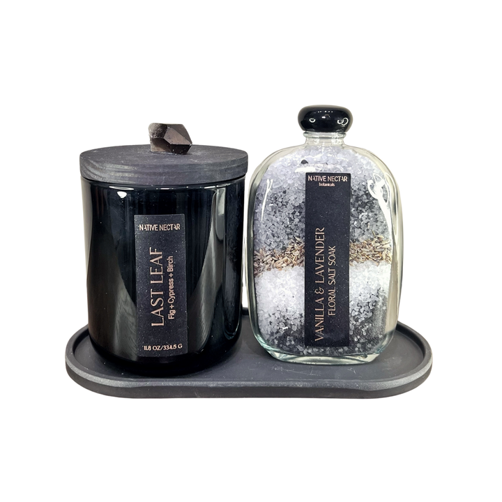 Noir Bath Set