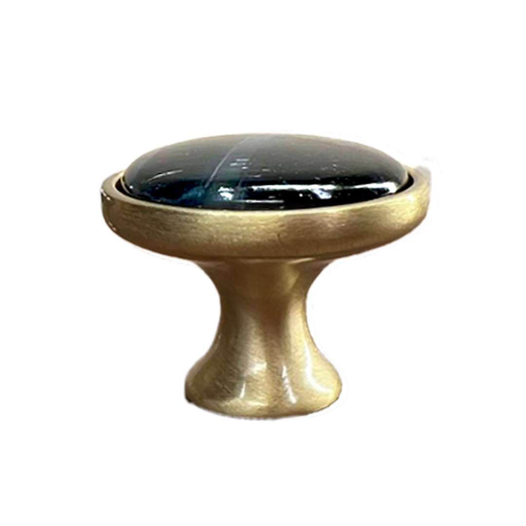 Blue Tiger Eye Cabinet Knob