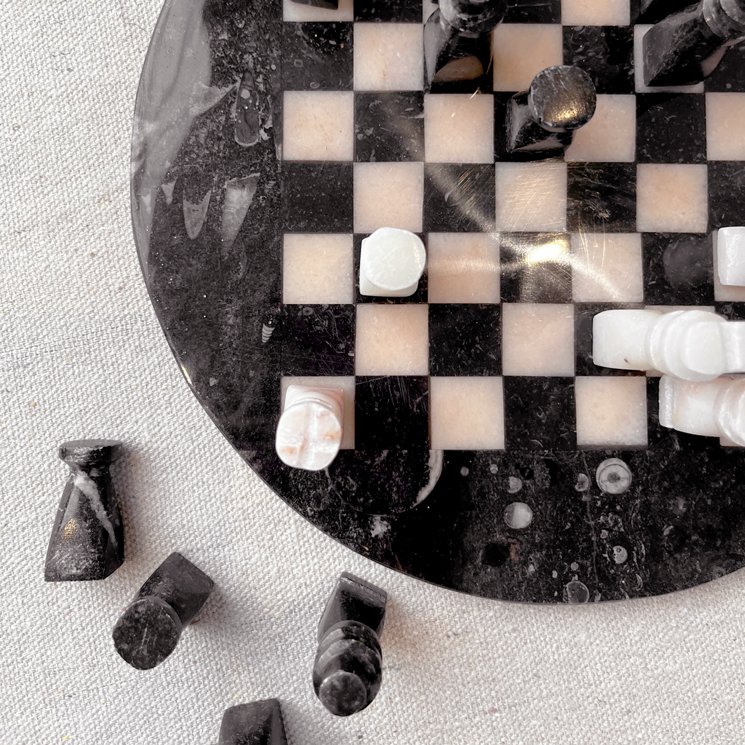 Stone Chess Set