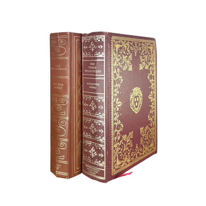 Brown Hardcover Vintage Books