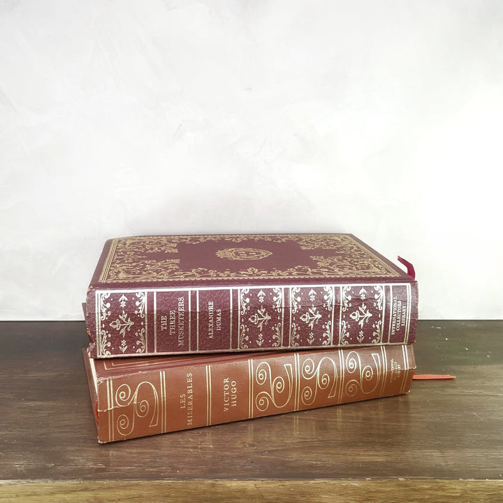 Brown Hardcover Vintage Books