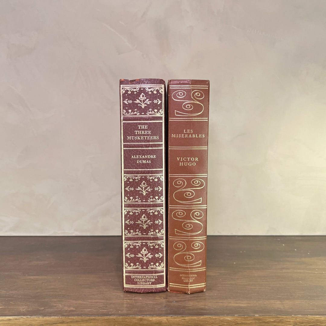 Brown Hardcover Vintage Books
