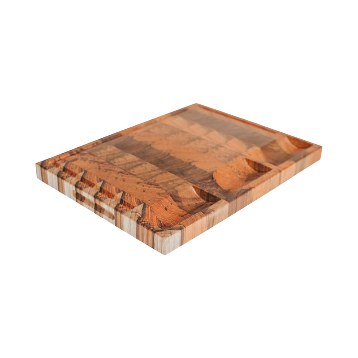 Burmese Teak End Grain Cutting Board