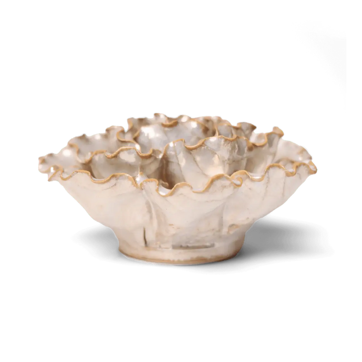 Ceramic Flower Wall Art Lettuce Pearl 6: Sea Lettuce Large Pearl