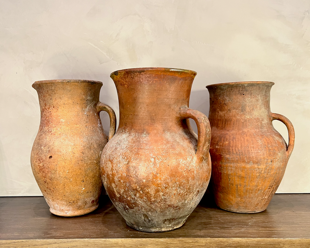 Dmytro Vintage Clay Jugs