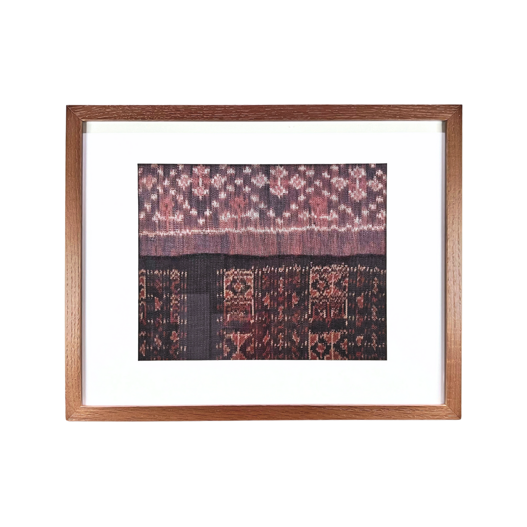Framed Vintage Ikat I