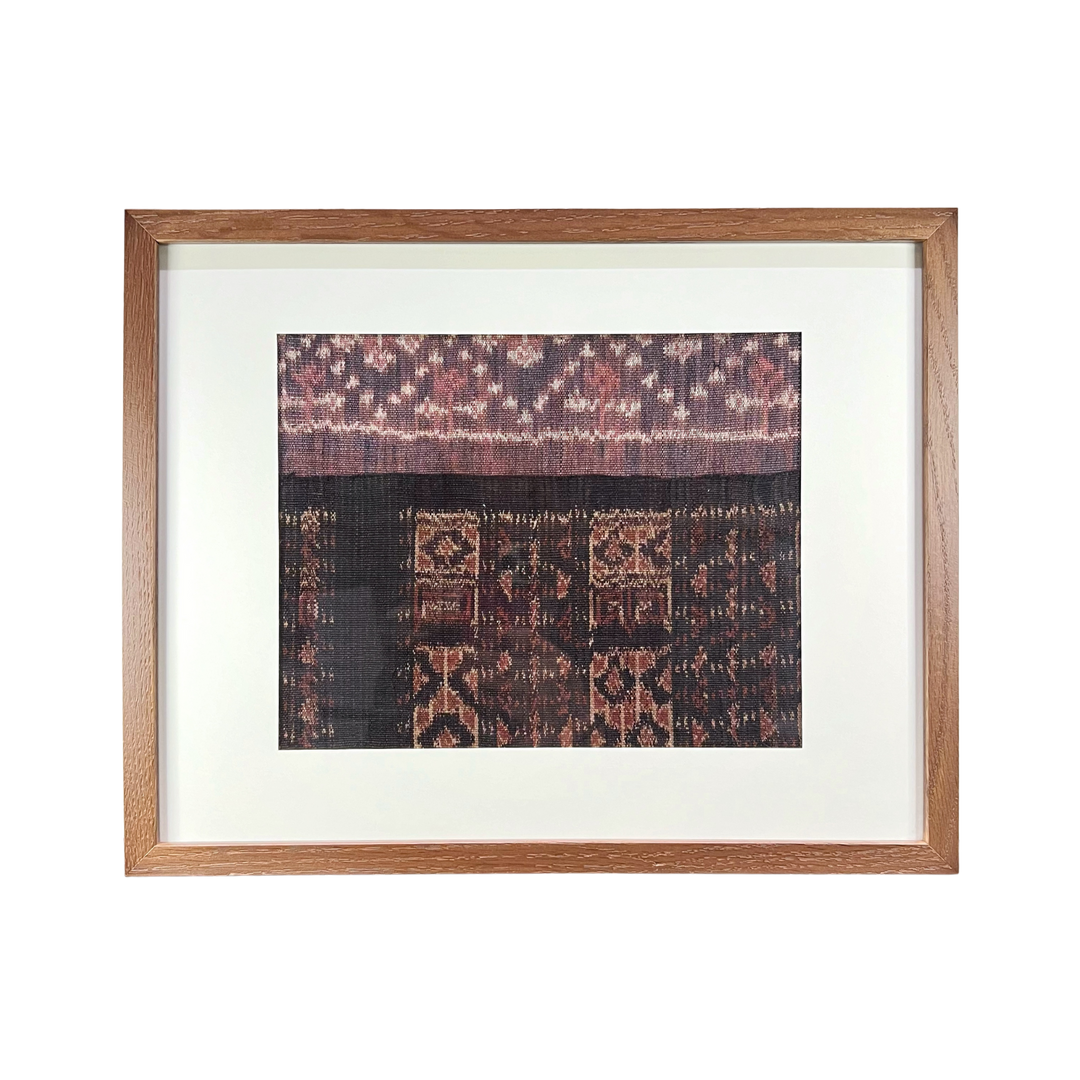 Framed Vintage Ikat II