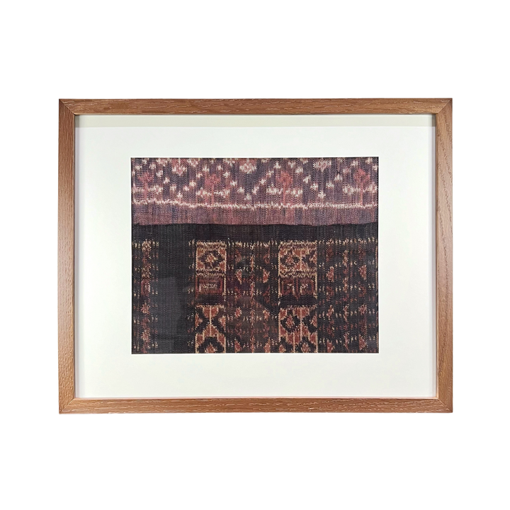 Framed Vintage Ikat II