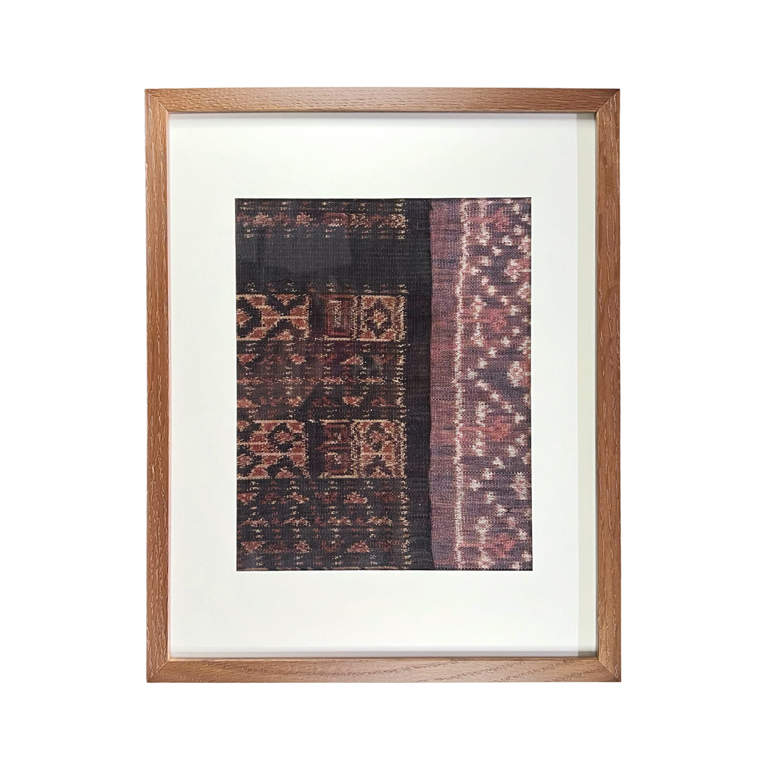 Framed Vintage Ikat II