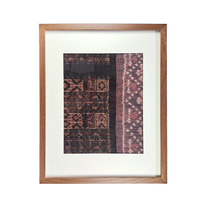 Framed Vintage Ikat II