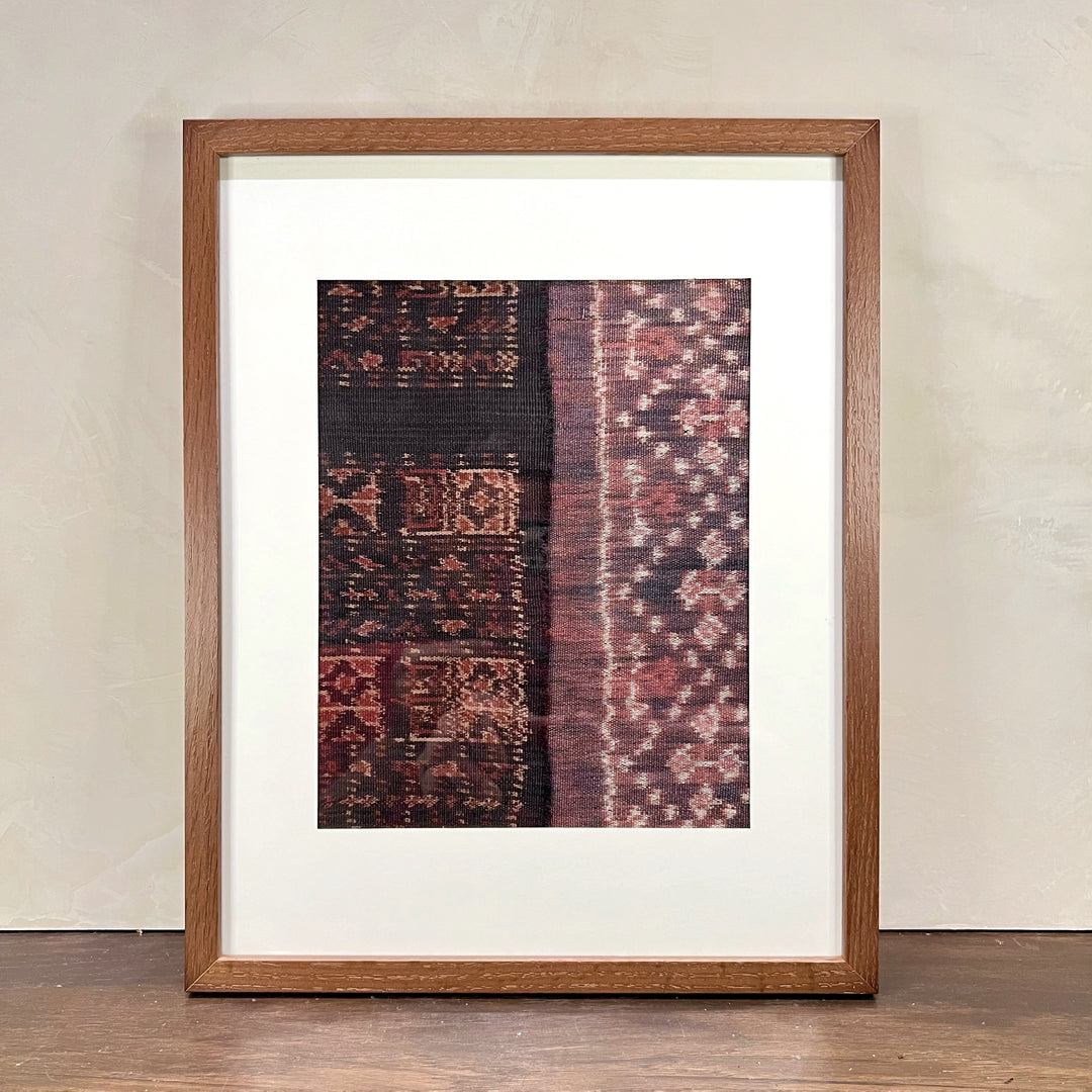 Framed Vintage Ikat I