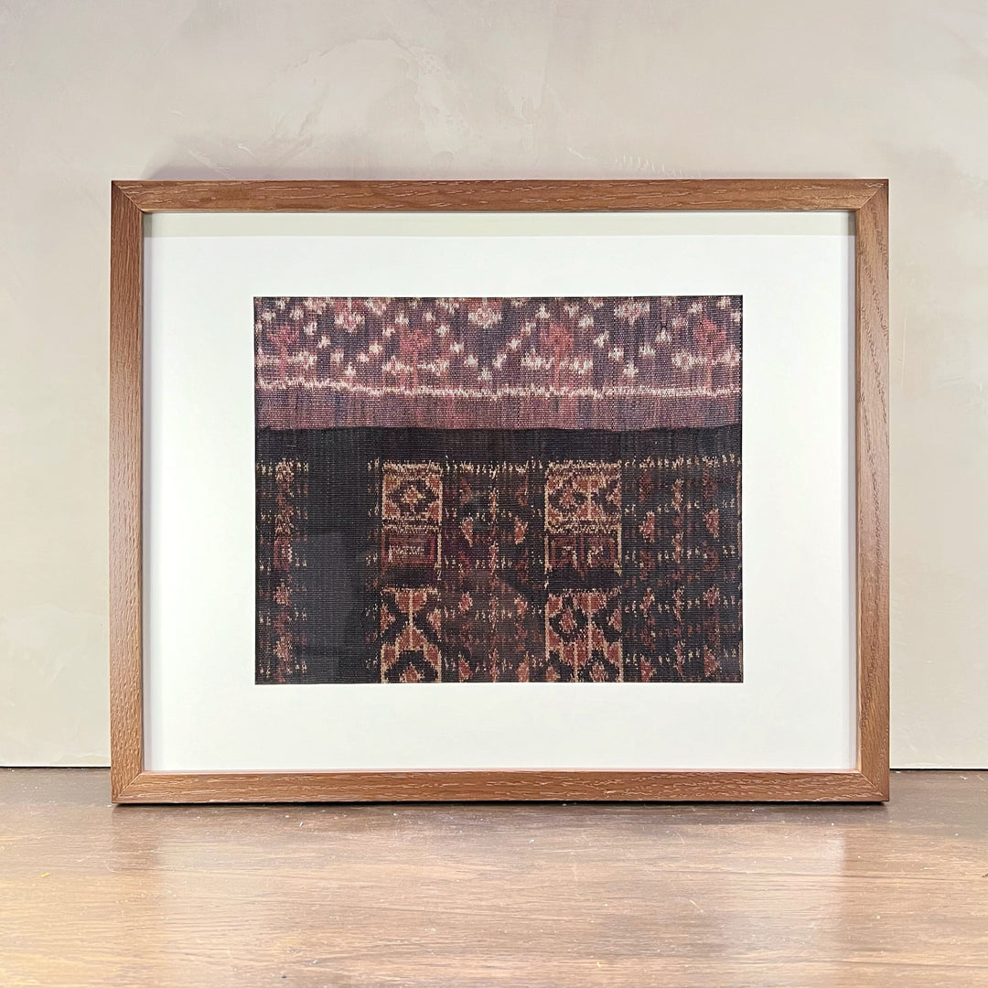 Framed Vintage Ikat II