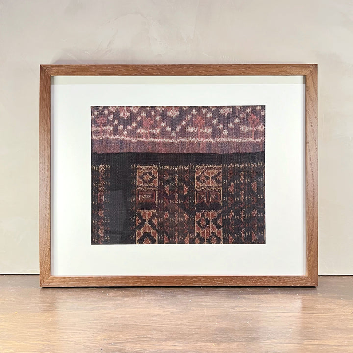 Framed Vintage Ikat II