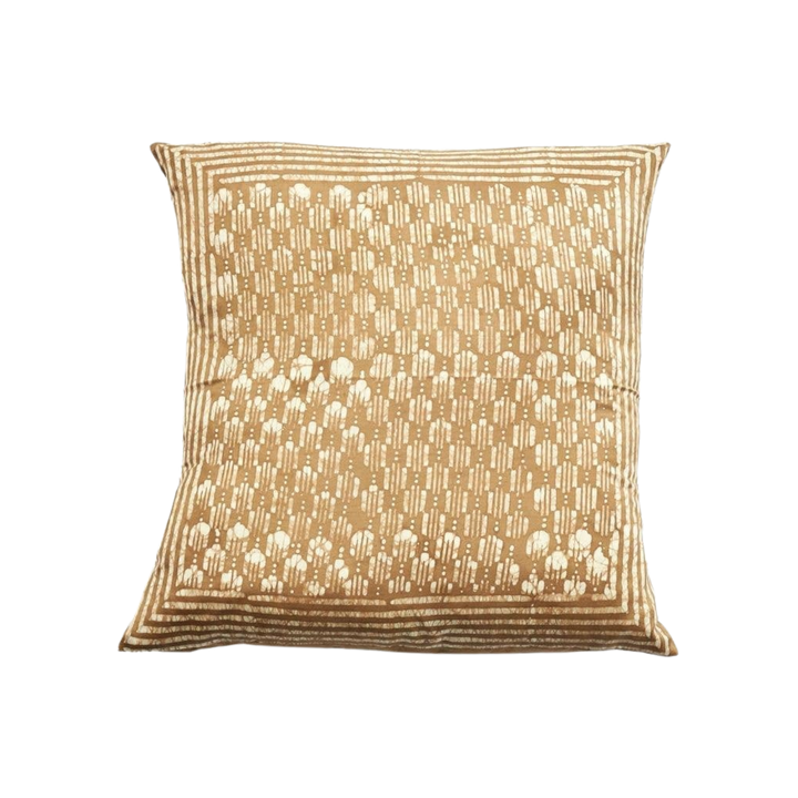 Haven Silk Pillow: Gold