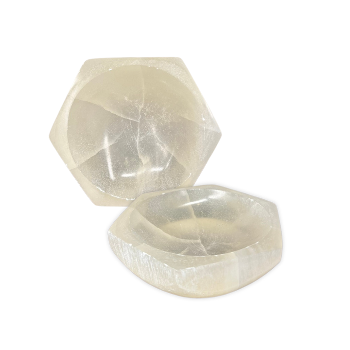 Hex Selenite Dish