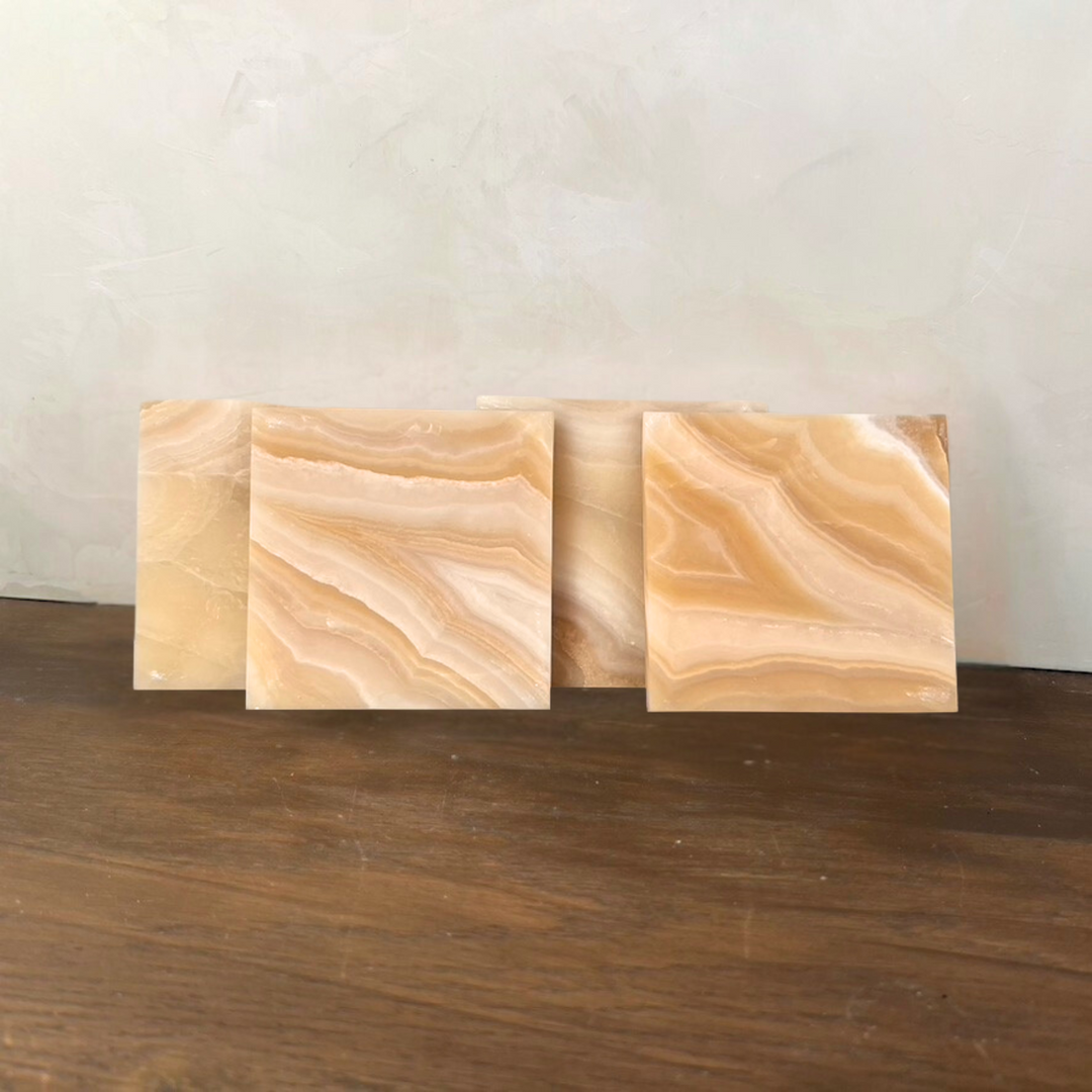 Honey Onyx Coasters