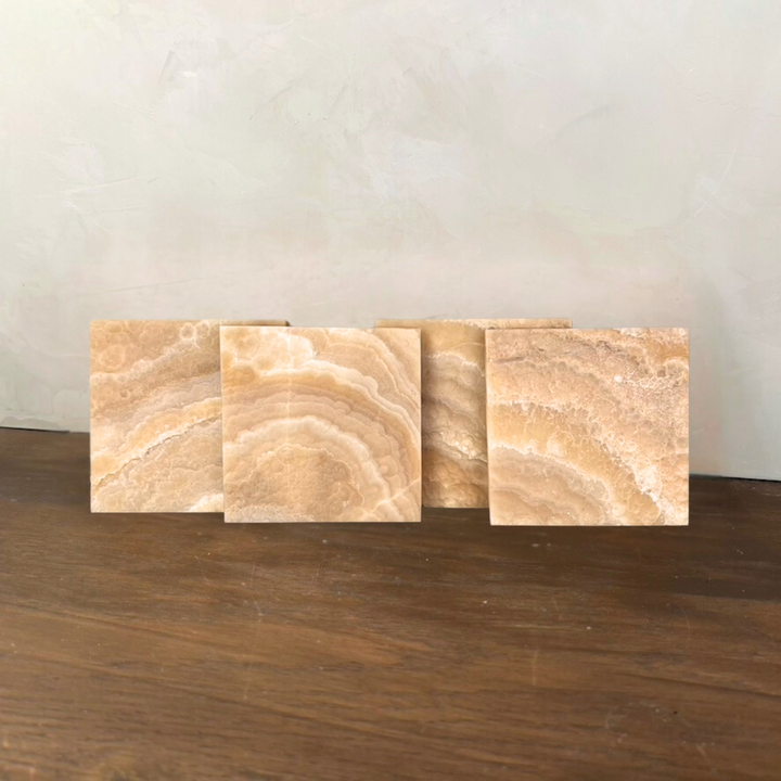 Honey Onyx Coasters