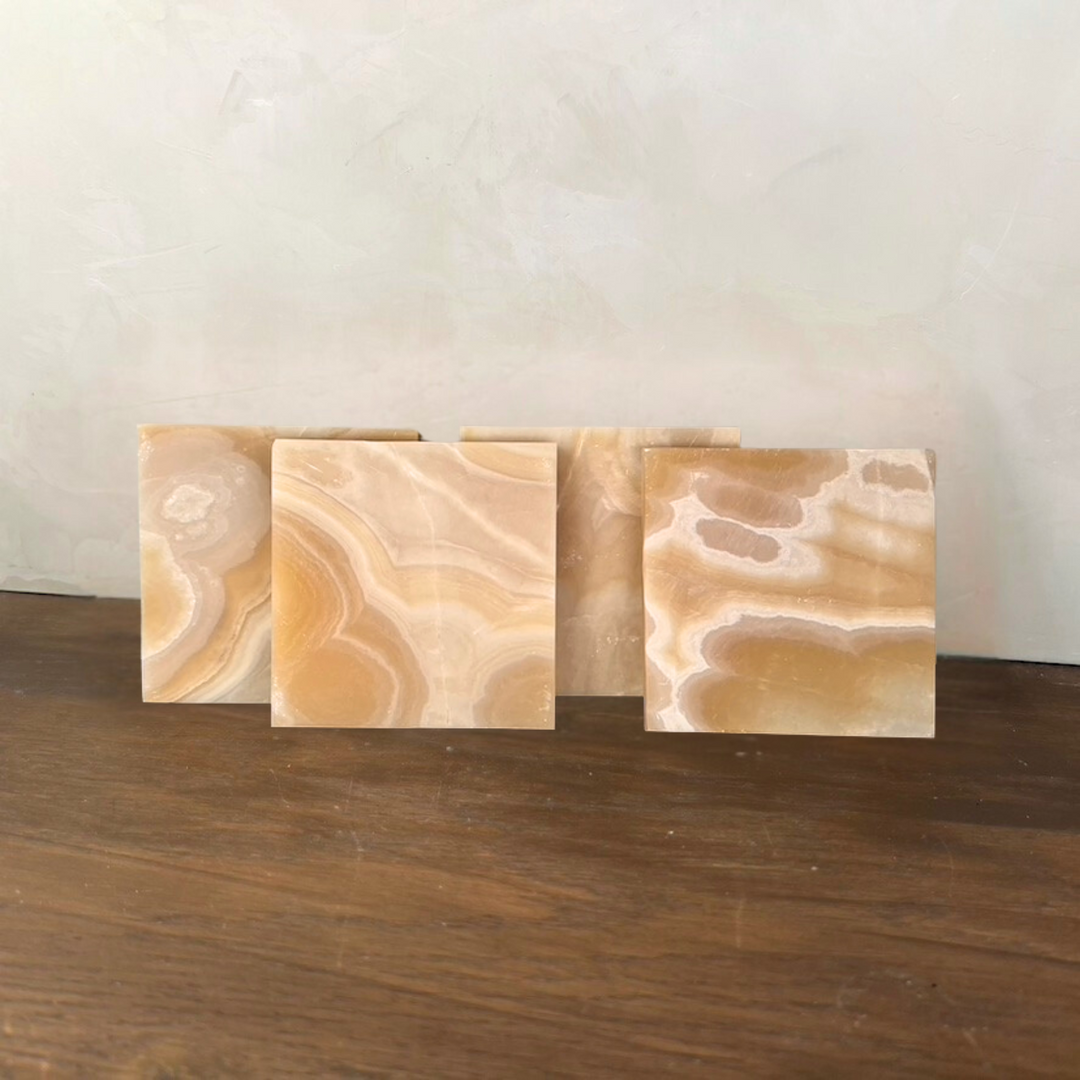 Honey Onyx Coasters