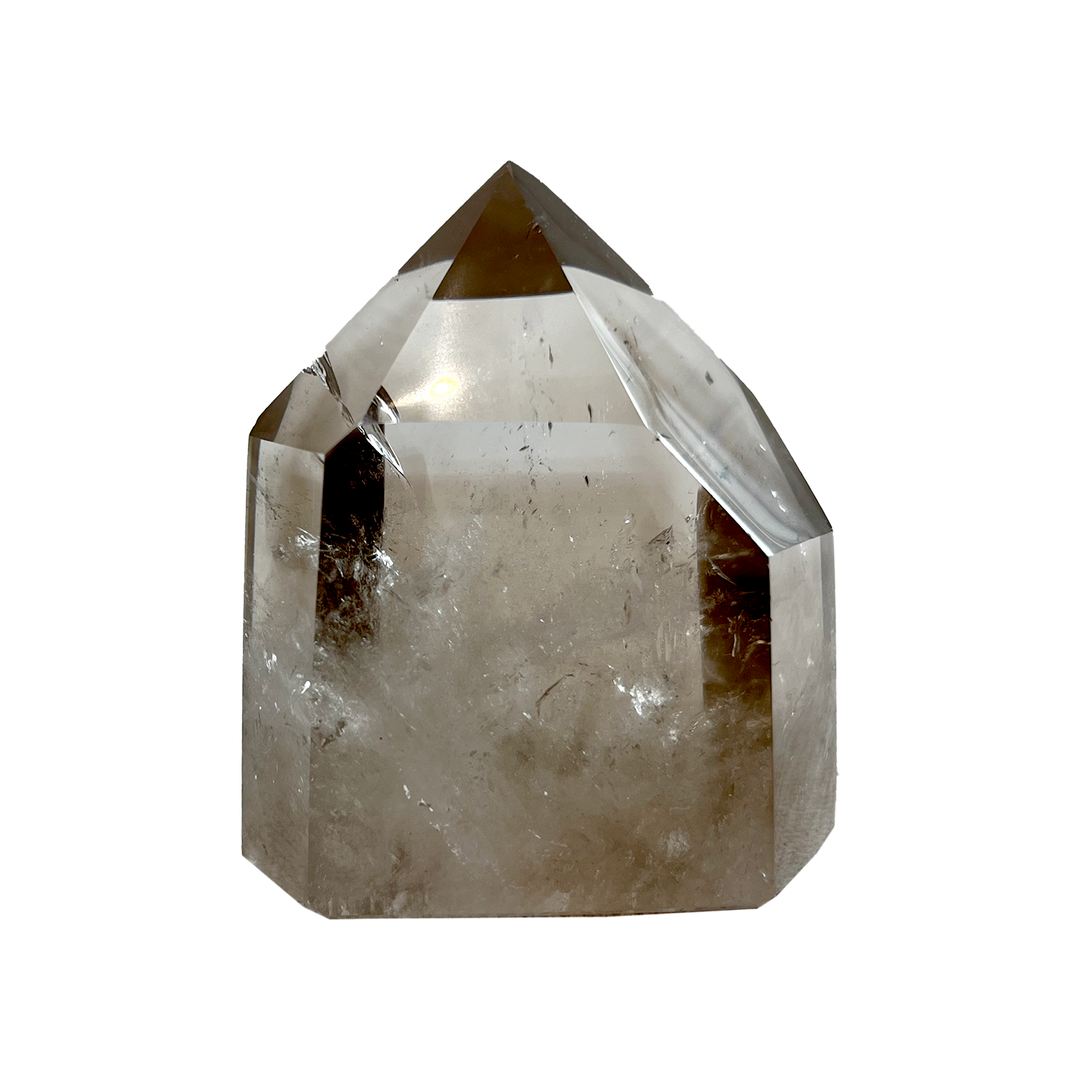 Smoky Quartz Isis Face Crystal