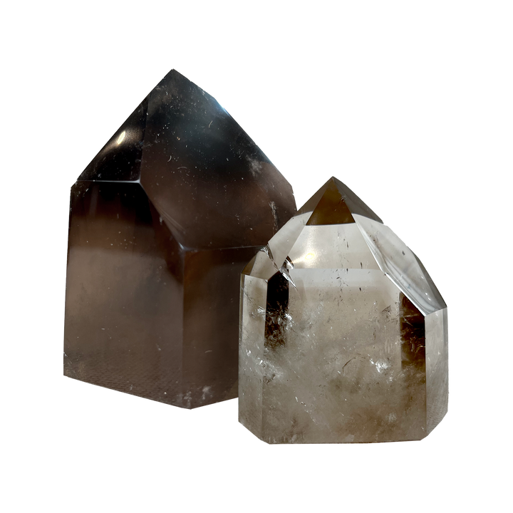 Smoky Quartz Isis Face Crystal