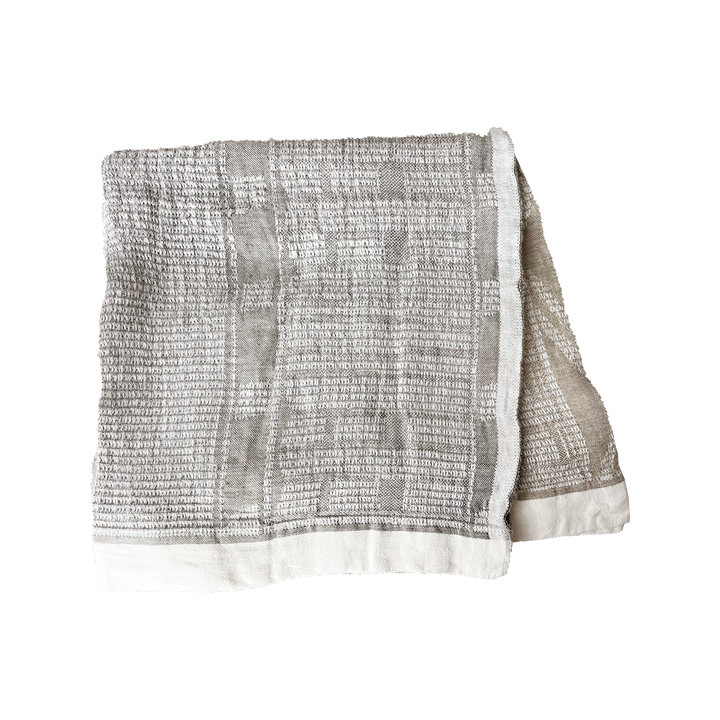 Jemila Linen Lounge Throw Blanket