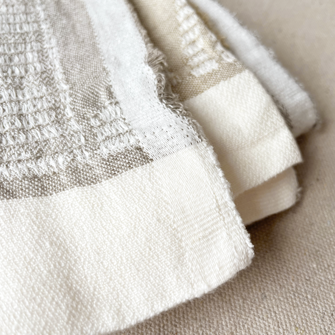 Jemila Linen Lounge Throw Blanket