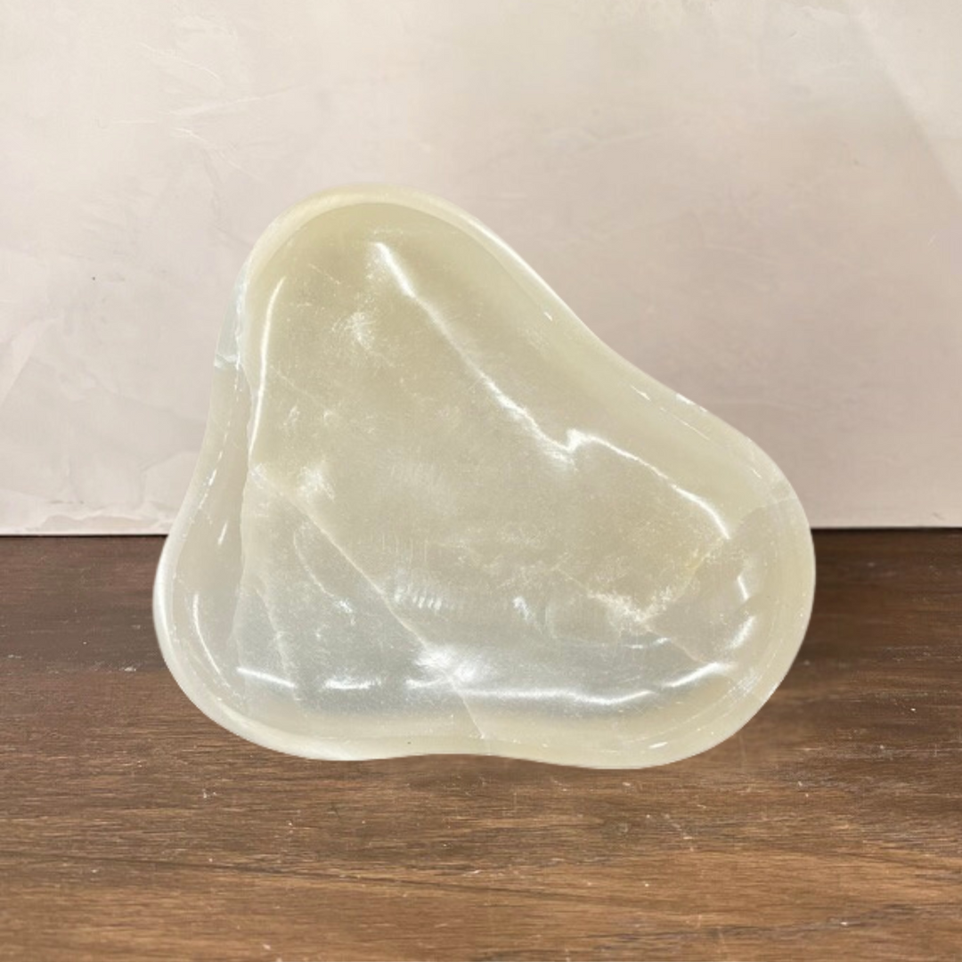 Irregular Selenite Bowl