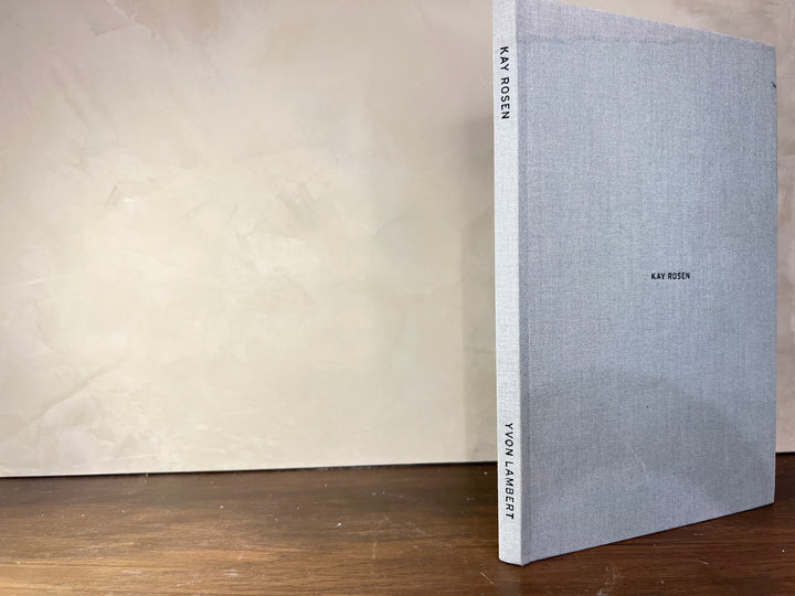 Linen Cover Book: Kay Rosen / Wall Paintings and Drawings, 2002-2006