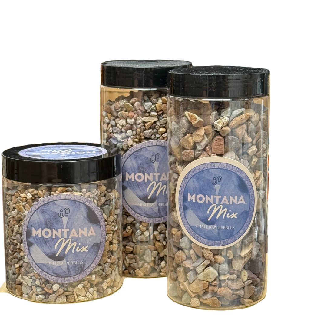 Montana Mix Raw Mini Pebbles