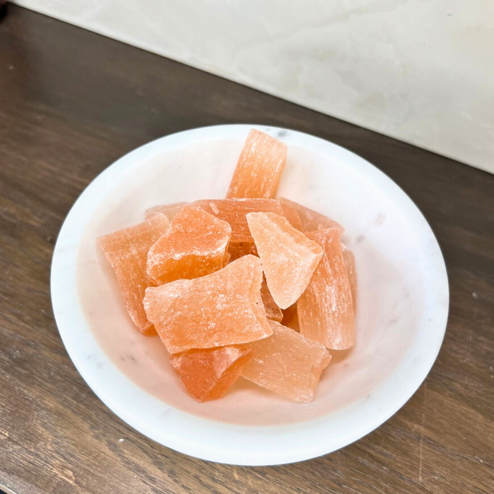 Raw Orange Selenite