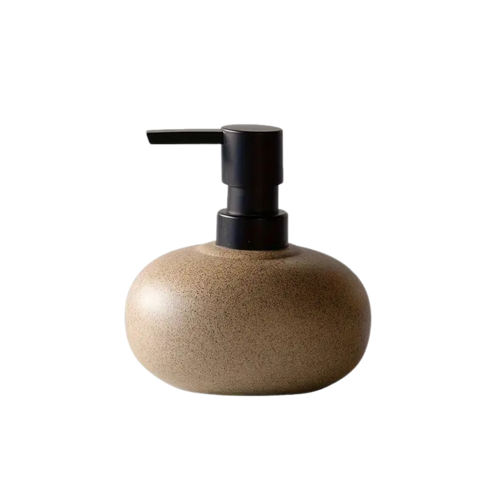 Pebble Ceramic Soap Dispenser