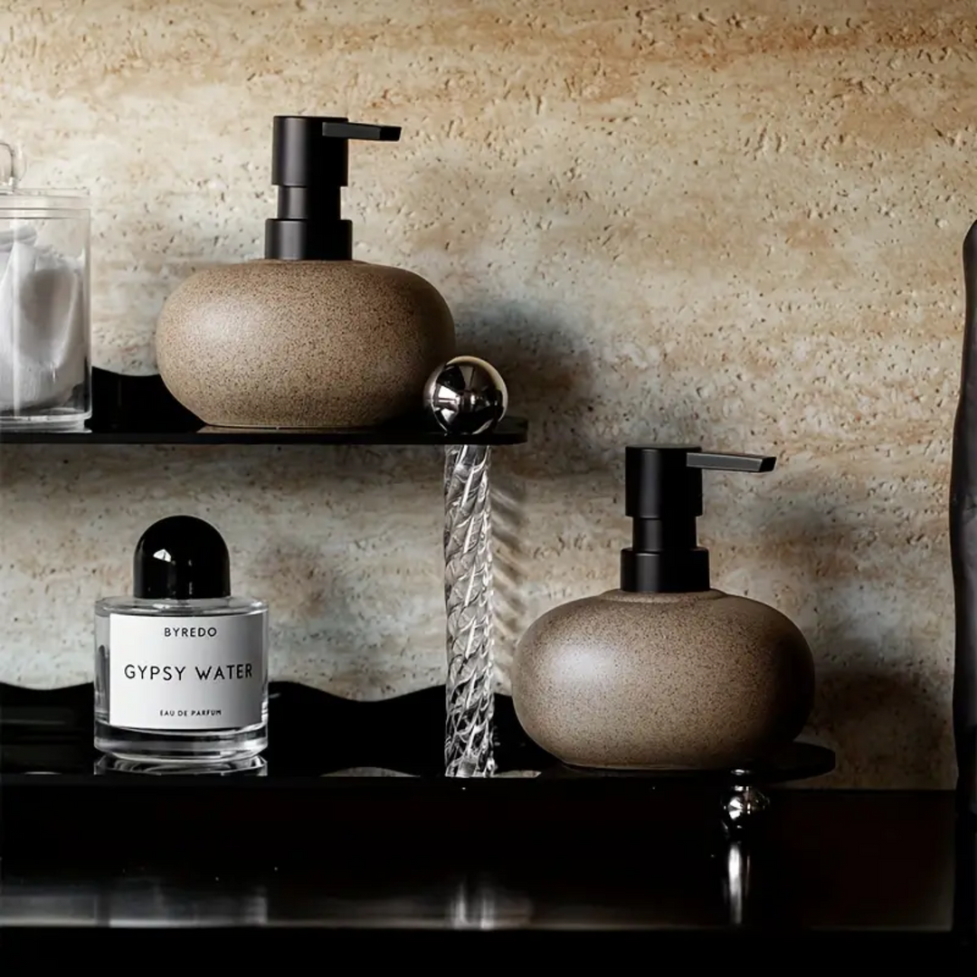 Pebble Ceramic Soap Dispenser