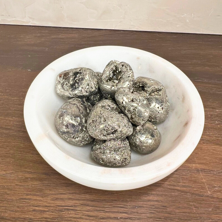 Polished Pyrite Pebbles