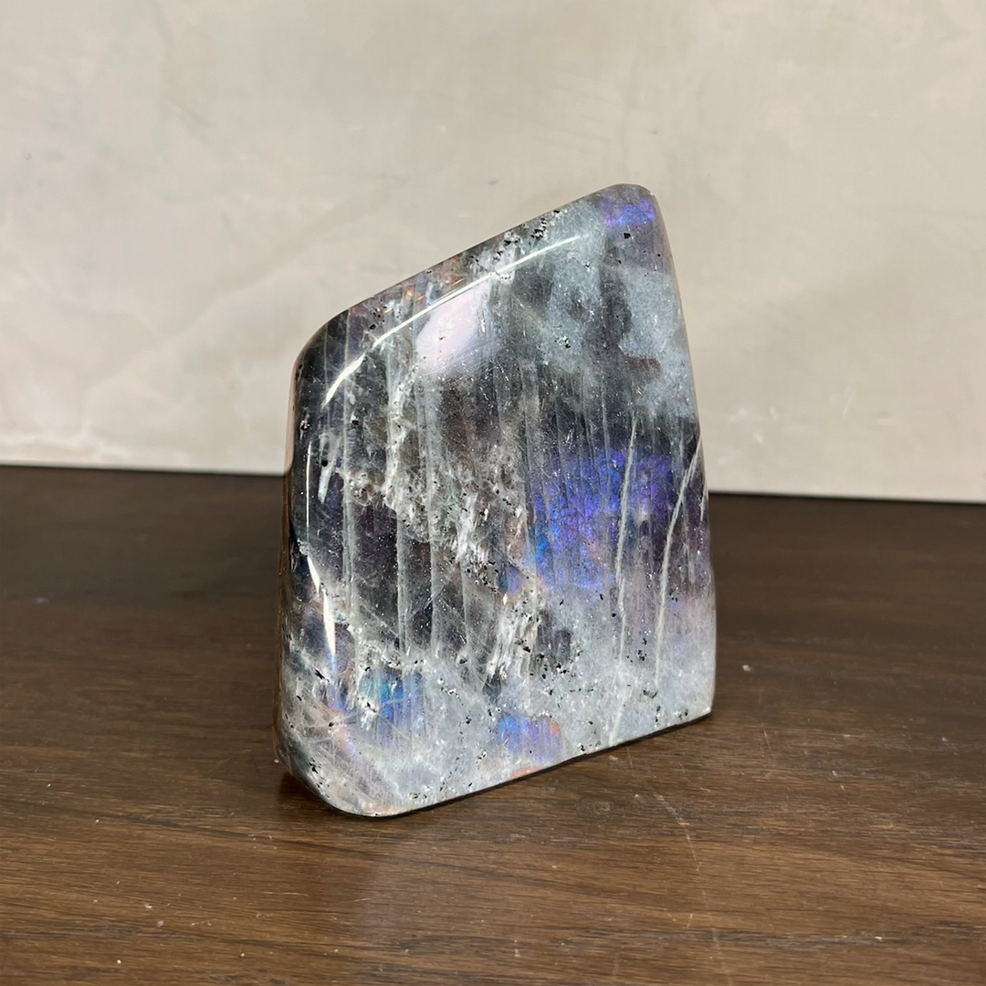 Purple Labradorite Freeform Stone