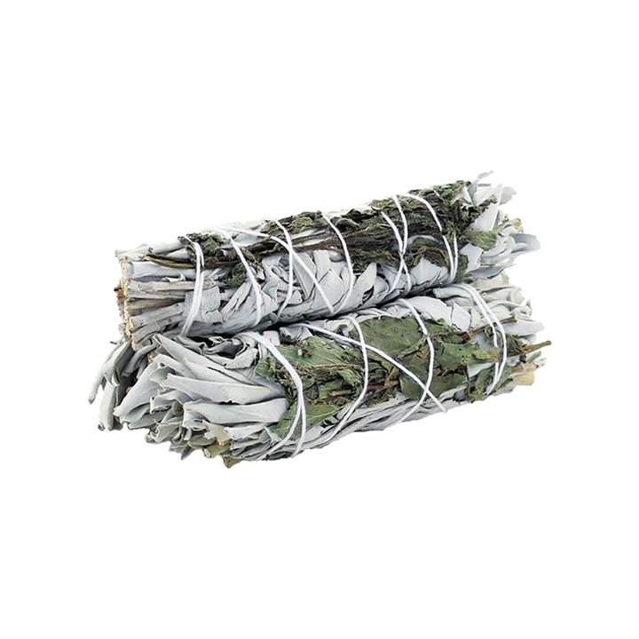 Peppermint & White Sage Organic Smudge Sticks