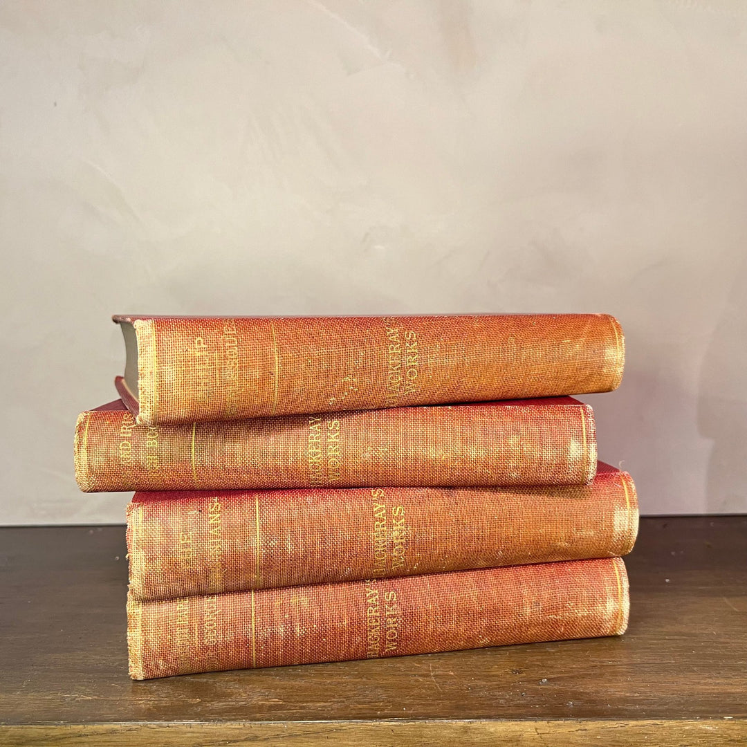 Antique Books: Thackeray's Works (Set of 10)