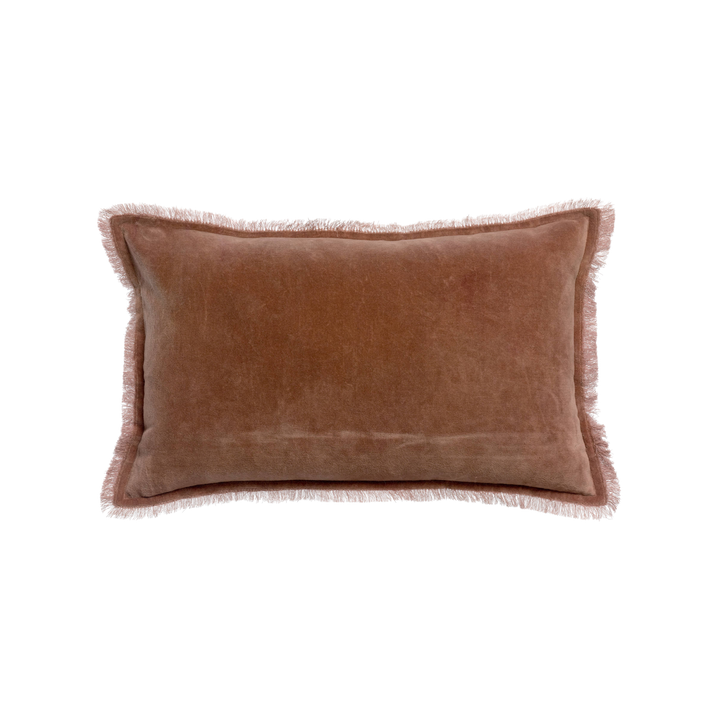 Vivienne Rosewood Lumbar Pillow