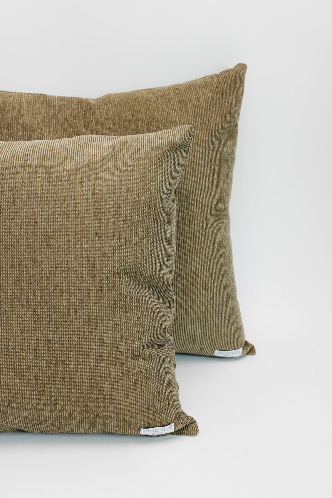 Warner Chenille Pillow - Olive