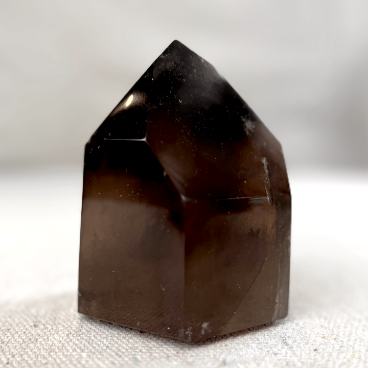 Smoky Quartz Isis Face Crystal