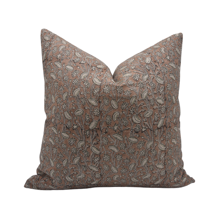 Noelle Block Print Pillow Cover