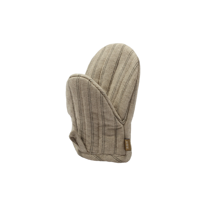 Striped Half Oven Mitt