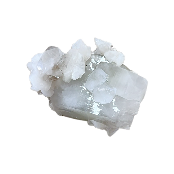 Apophyllite & Stilbite Crystal Cluster